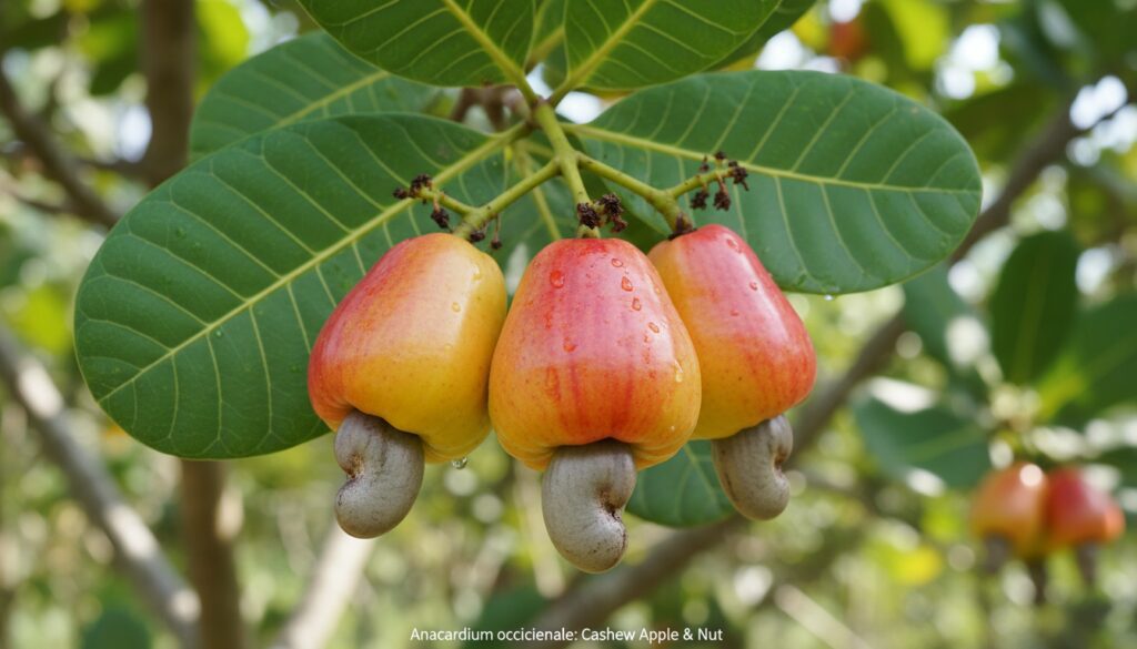 Nutrition: The cashew stands out, not just for its distinctively kidney-shaped nut, but also for its underestimated, vibrantly colored fruit, the cashew apple.