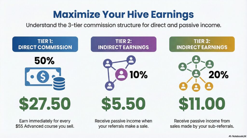 Earn 50% Per Sale : Maximize Your Hive Earnings
