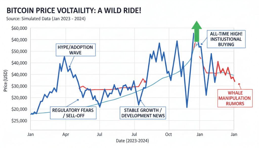 Why Do Cryptocurrencies Fluctuate