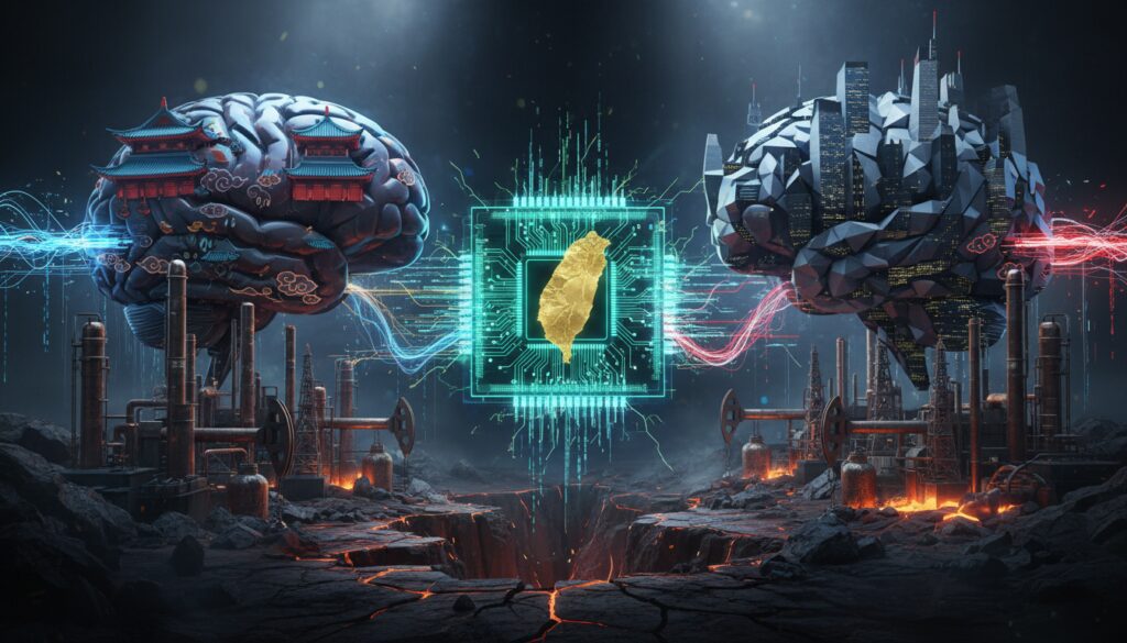 AI dominance race between China and the USA.