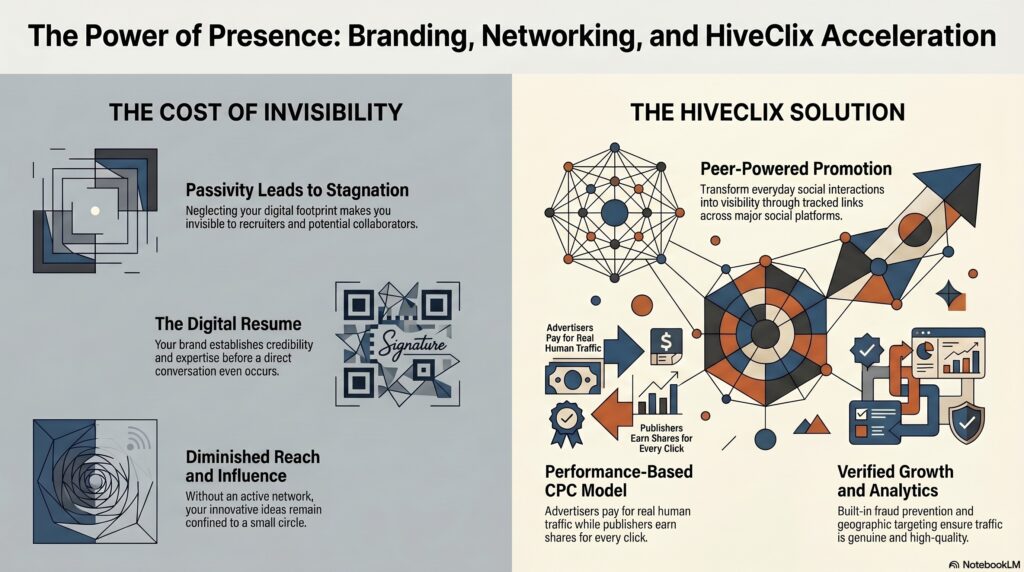 HiveClix Your Personal, Business and Network Growth Digital Assistant Infographic