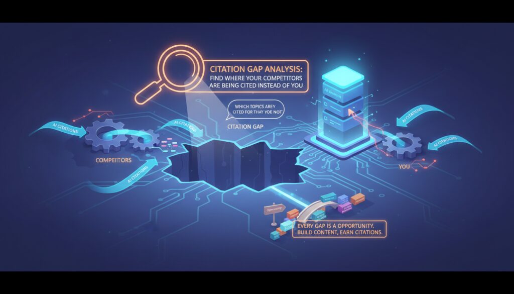 Citation Gap Analysis Find Where Your Competitors Are Being Cited Instead of You
