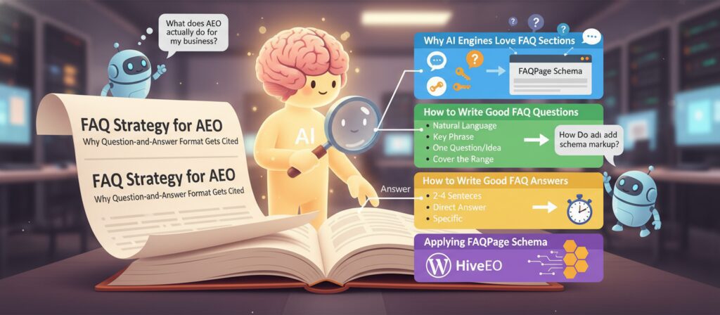 FAQ Strategy for AEO: Why Question-and-Answer Format Gets Cited