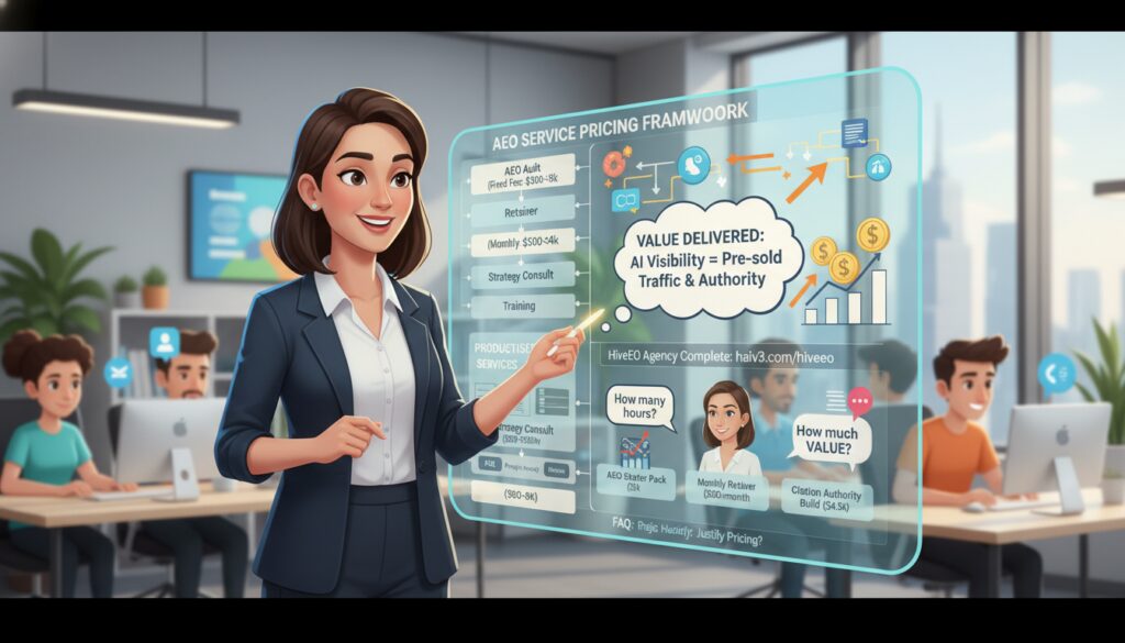 How to Price AEO Services: A Guide for Consultants and Agencies AEO is a new discipline. Most clients do not know what it costs. Most practitioners are guessing at their rates.